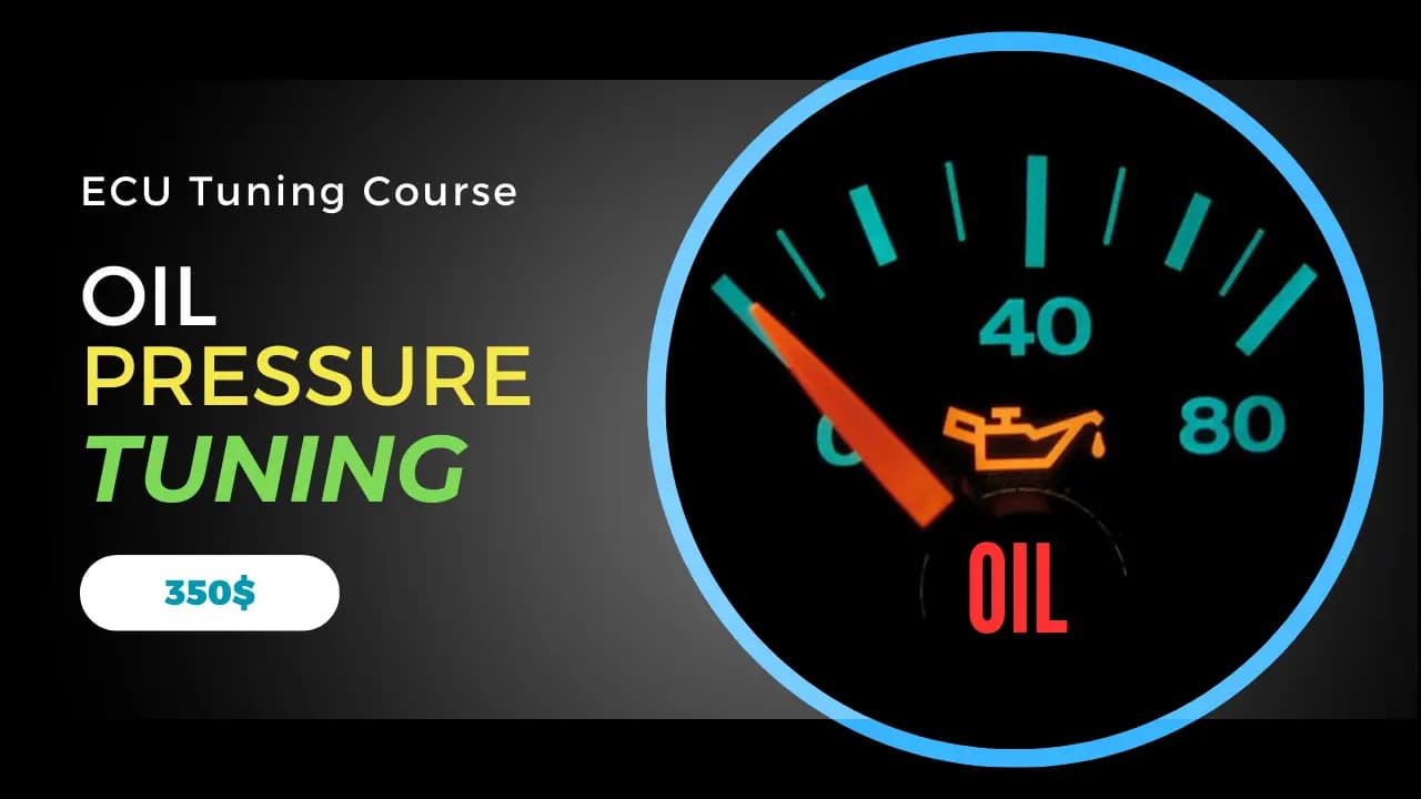 Engine Oil Pressure Tuning by ECU Remap
