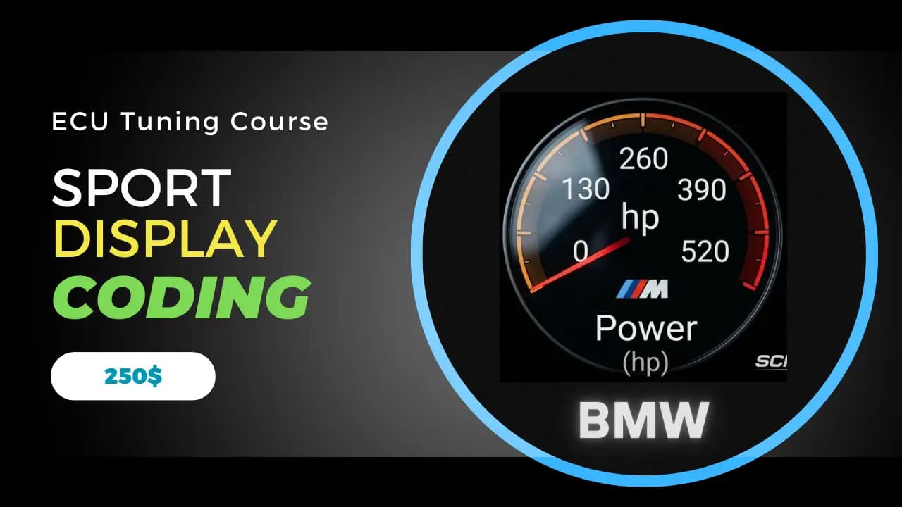 BMW Sport Display Calibration via ECU Remap